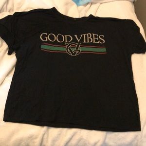 Good vibes fake Gucci t shirt